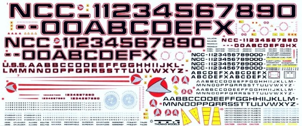 Star Trek Decals